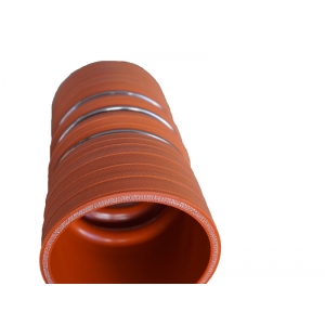 tuyau en silicone enveloppé pour application industrielle