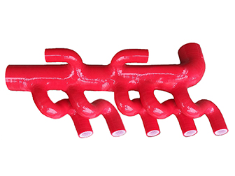 tuyau en silicone complexe personnalisé