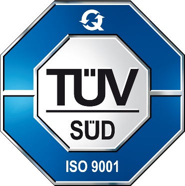 SUNRISE a été certifié ISO9001 par TUV